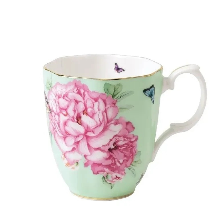 Чашка Royal Albert Miranda Kerr Friendship 400 мл зелена