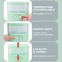 Сушарка для овочів та фруктів з 5 знімними лотками DSP9003