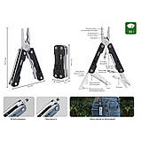 Мультитул NexTool Mini Sailor Pliers S11 блакитний, фото 9