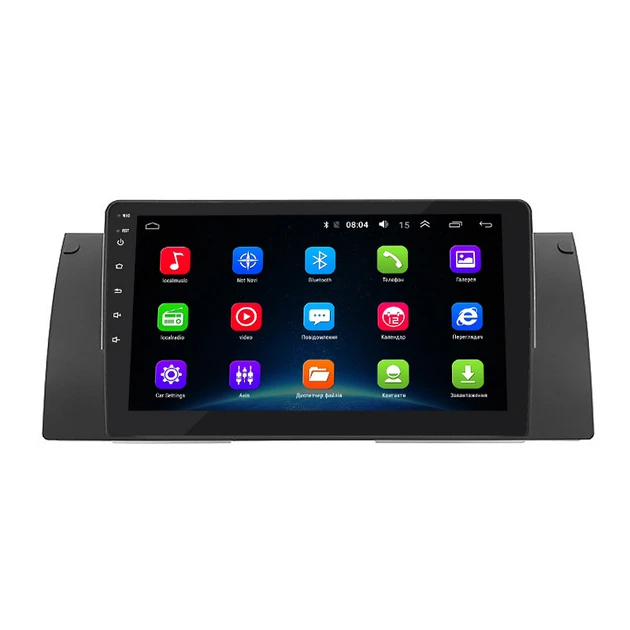 Штатна автомагнітола 9 дюймів з IPS екраном, підтримкою CarPlay та Android 12, XPRO, для BMW E39-E53-X5 1996-2003 (41976-BMW_5754), фото 1