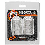 Помпа для сосків Gripper Oxballs, прозора, 8.9 х 5 см, фото 2