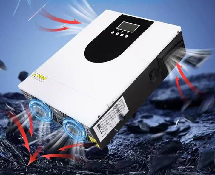 Гібридний інвертор з зарядним MPPT 1.5кВт 24В XPRO (44751-_9207), фото 1