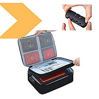 Органайзер сумка для документів з кодовим замком XPRO модель 30х20 нейлон чорний (43860-_240)