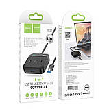 USB-хаб 4-в-1 HOCO HB31 Easy (34379-01_191), фото 3