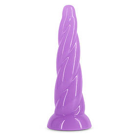 Фалоїмітатор NS Novelties Siren світиться в темряві, фіолетовий, 19 х 4 см