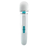 Вібратор-мікрофон Baile Aylins білий, 24 х 4.8 см, фото 3