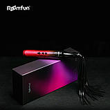 Флогер Roomfun з електростимуляцією, рожево-чорний, фото 2