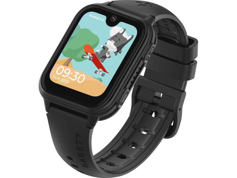 Дитячий смарт-годинник Garett Kids Vibe 4G Black
