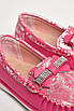 Мокасини дитячі для дівчинки рожевого кольору 208697T Безкоштовна доставка, фото 4