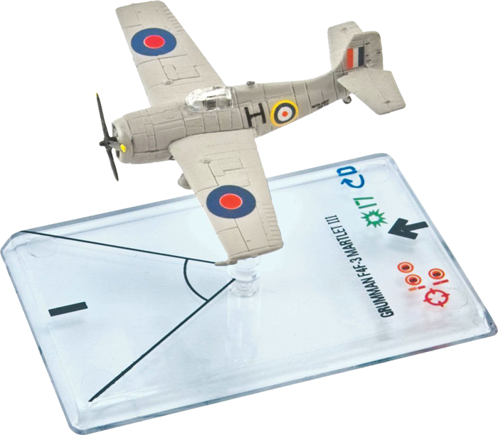 Wings of War WWII: Grumman F4F-3 Martlett III Black (FAA)
