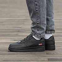 Nike Air Force 1 x Supreme Black Red 38