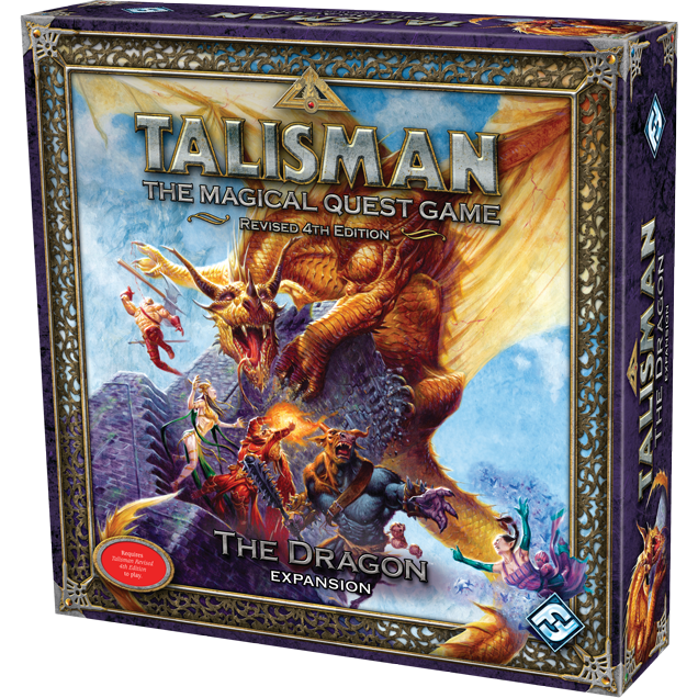 Настільна гра Fantasy Flight Games Talisman The Dragon Expansion (eng) (9781589949324)