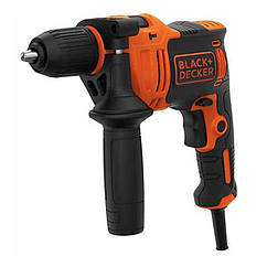 Дриль мережевий ударний BLACK+DECKER BEH710K