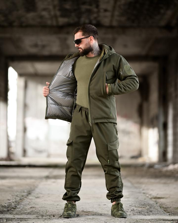 Зимовий тактичний Progress 7.62 oliva ТР6480, фото 1