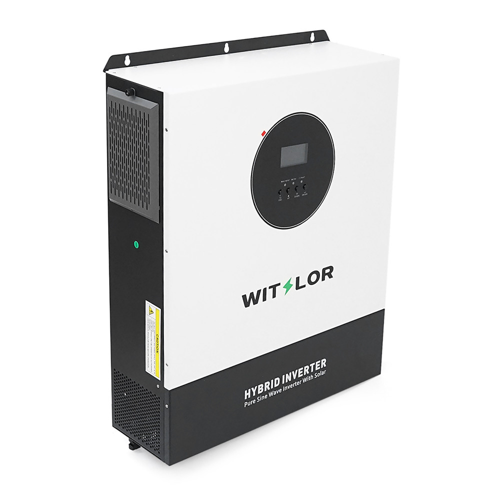 Гібридний інвертор WITSLOR HF11048-B, 1Ф-11kW, 48 V, струм заряду 10-120А, 200-400 V, Dual MPPT 90-500VDC, PV 500VDC, 19kg