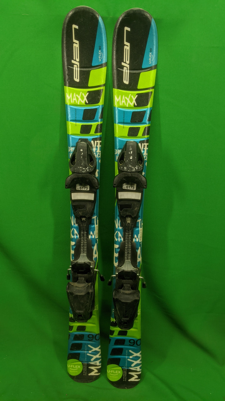 Гірські лижі Elan Maxx 90 см  карвінг б/у, фото 1