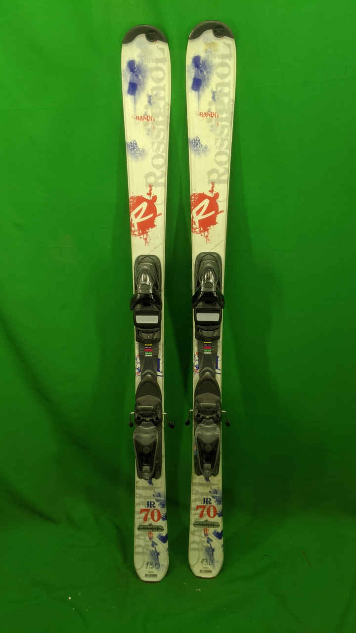 Гірські лижі Rossignol Bandit Jr 130 см карвінг б/у, фото 1