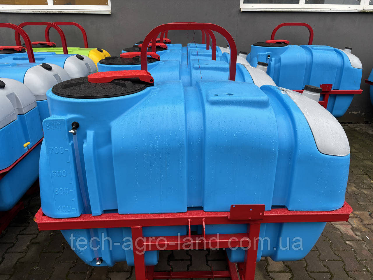 Бочка 800 л на обприскувач Marseplast Польща (ємність для оприскувача Марцепласт) старий варіант, фото 1