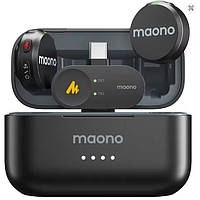 Мікрофон Maono Wave T5 / петличний мікрофон для телефону (аналог Hollyland) для iPhone 15/16 та Android