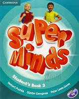 Книга для вивчення англійської мови. Super Minds 3 Student's Book with DVD-ROM