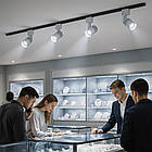 LED Світильник трековий, Холодне світло, 30W, 3500lm / Світлодіодний трековий світильник / Магнітний трековий світильник, фото 6