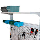 Слюсарний верстат СМ ТИП 1-1900-1500-500, верстат для монтажу, верстак металевий, монтажний верстат на СТО, фото 4