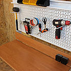 Слюсарний верстат СМ ТИП 3-1600-1900-500, робоче місце для монтажника, верстак для монтажних робіт, стіл майстра, фото 5