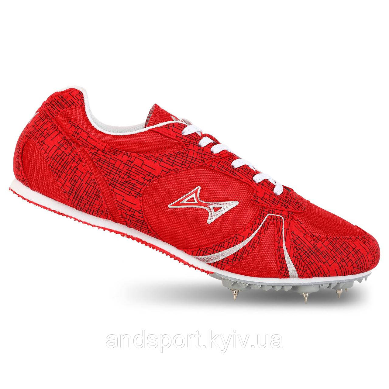 Шиповки бігові Health 599-2 розмір 35-43 червоний Код 599-2