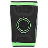 Наколенник бандаж еластичний SP-Sport ST-2501 S-XL 1шт сірий-салатовий Код ST-2501, фото 8