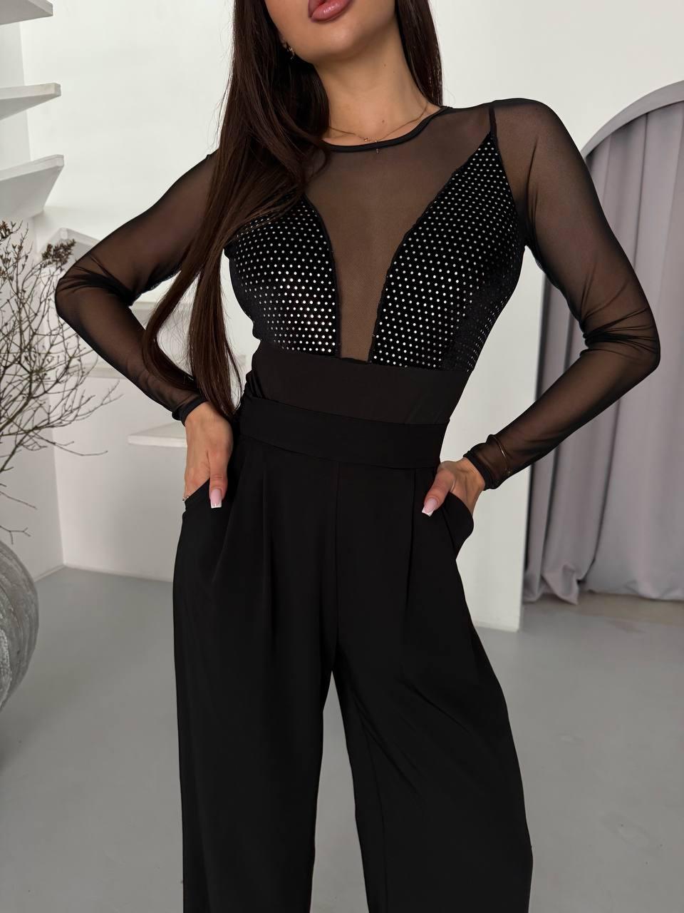 Неймовірно гарний Боді чорного кольору, фото 1