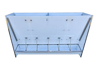 Бункерна годівниця для дорощування свиней пластикова до 60 голів