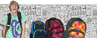 Рюкзаки для підлітків, старшокласників, дорослих.