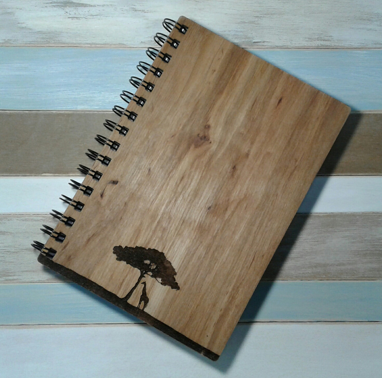 Дерев'яний блокнот САВАНА 2 тонований, фото 1