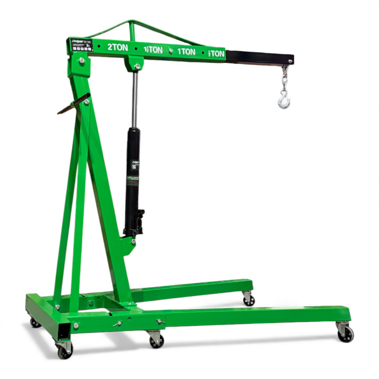 Підкатний кран знімач двигуна 2т  Helper HP-1042 2360 мм гідравлічний кран для підйому двигуна кран гаражний гідравлічний, фото 1