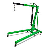 Підкатний кран знімач двигуна 2т  Helper HP-1042 2360 мм гідравлічний кран для підйому двигуна кран гаражний гідравлічний, фото 7