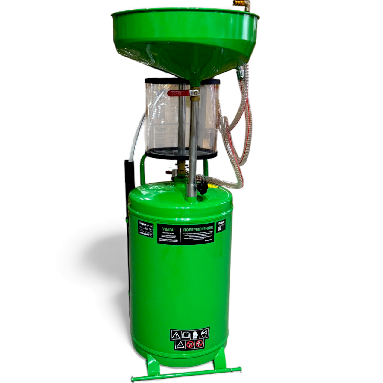 Установка для зливу масла  80 л Helper HP-1044 вакуумна установка для заміни зливу відкачування, фото 1