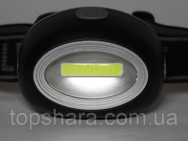 Ліхтарик налобний сетодиодный LED BL-2089 COB чорний