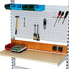 Слюсарний верстат СМ ТИП 3-1600-1900-500, робоче місце для монтажника, верстак для монтажних робіт, стіл майстра, фото 8