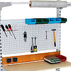 Слюсарний верстат СМ ТИП 3-1600-1900-500, робоче місце для монтажника, верстак для монтажних робіт, стіл майстра, фото 9