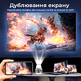 Смарт Проектор MAGCUBIC HY300 4K Pro Android 11 HD BT 5.0 Dual Wi-Fi Домашній кінотеатр, фото 9