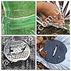 Підкладка для скоб для кріплення агроволокна 50 шт, фото 10