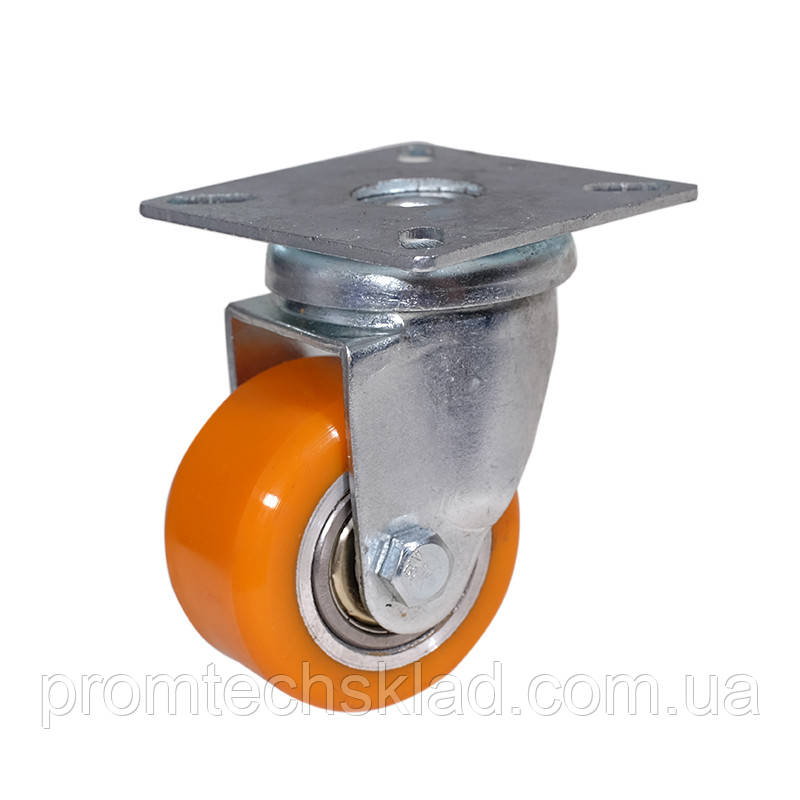 Колесо 50 мм, поліуретан/сталь, 150 кг