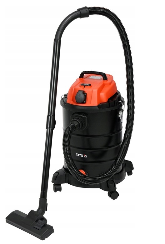 Промисловий пилосос (будівельний) для майстерні Yato 1400 Вт, 30 л, кабель 5 м, фото 1