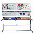 Стіл в майстерню СМ ТИП 4-1900-1500-500, верстат слюсарний, верстат для майстерні, верстак металевий, фото 3