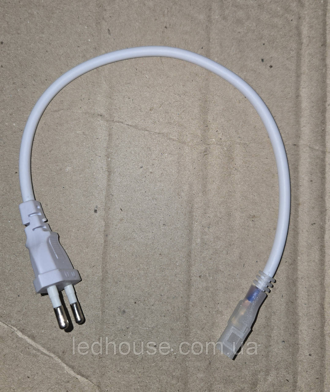 Мережевий шнур для світлодіодної стрічки 220 В SMD 3528/120