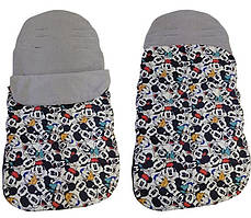 Теплий конверт на флісі Дісней Міккі Baby Go для коляски та санок 1000084 solve