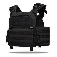 Плитоноска без плит Gig Military MPS М8 Pro Cordura 1000 Чорний