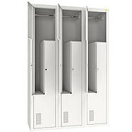 Шафа для одягу металева ШОМ-Л-400/3/6, фото 2