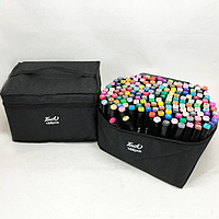 Набір маркерів для скетчингу Touch 168 шт. двосторонні маркери для малювання