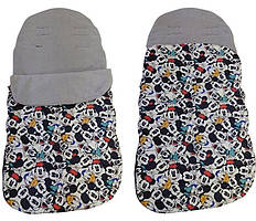 Теплий конверт на флісі Дісней Міккі Solve для коляски та санок 1000084 solve